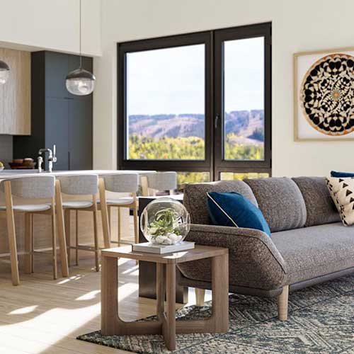 Electric Pass Lodge Interior Living Room